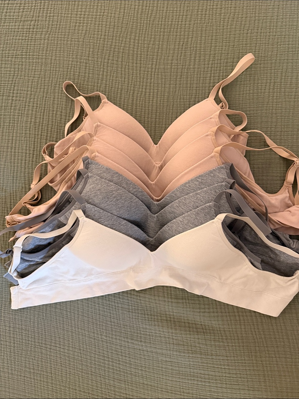 🌟Bundle of 8🌟 Thirdlove Seamless Stretch Cotton Bralette size small - Picture 5 of 13
